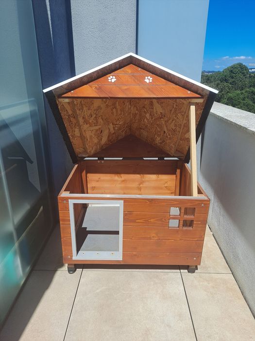 Casota com isolamento térmico
