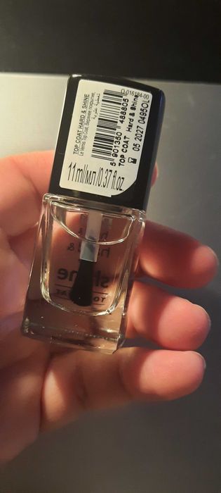 Top coat/Delia/hard and shine/nowy