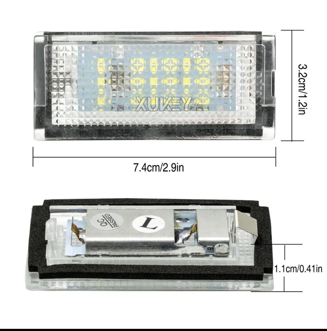 Підсвітка номерного знаку BMW E39 Е46 E82 E60 E61  E90 E91 E70 E92 Е71