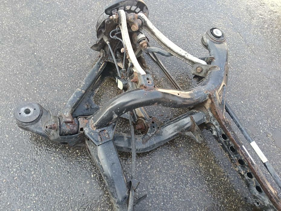 Wózek Zawieszenia Tył Sanki Audi Q7 4L kompletny Belka  Zwrotnice