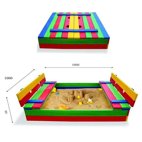 Песочницы Sportbaby, песочница с крышкой - САМАЯ НИЗКАЯ ЦЕНА!