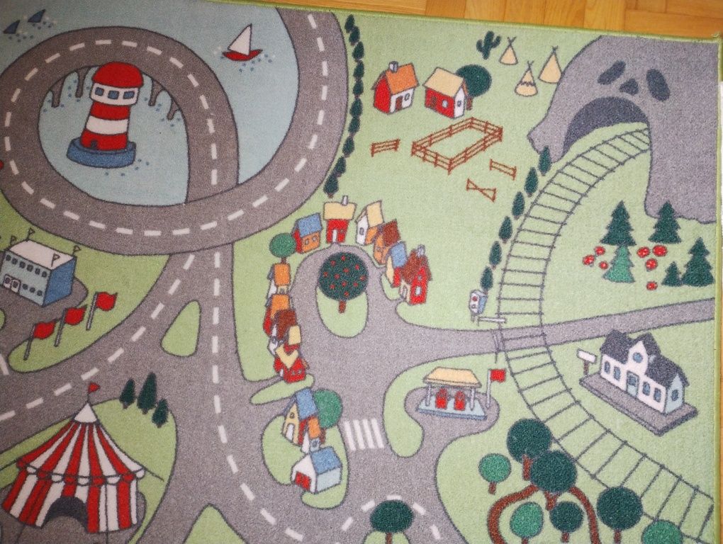 Dywan Ikea ulice 130x135