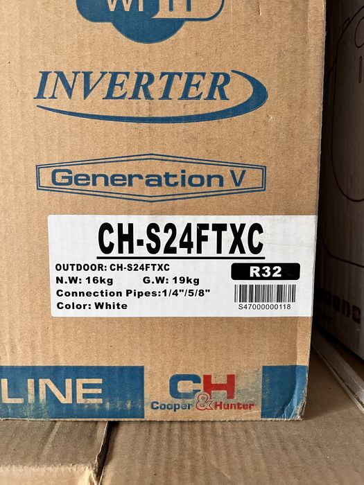 Cooper&Hunter CH-S24FTXC кондиціонер