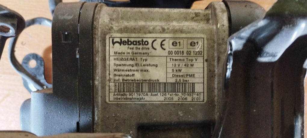 Автономний обігрівач Webasto VW Touran 2003-2010 1K0815065AD