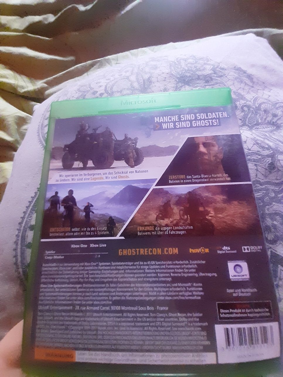 Chostrecon wildlands xbox one