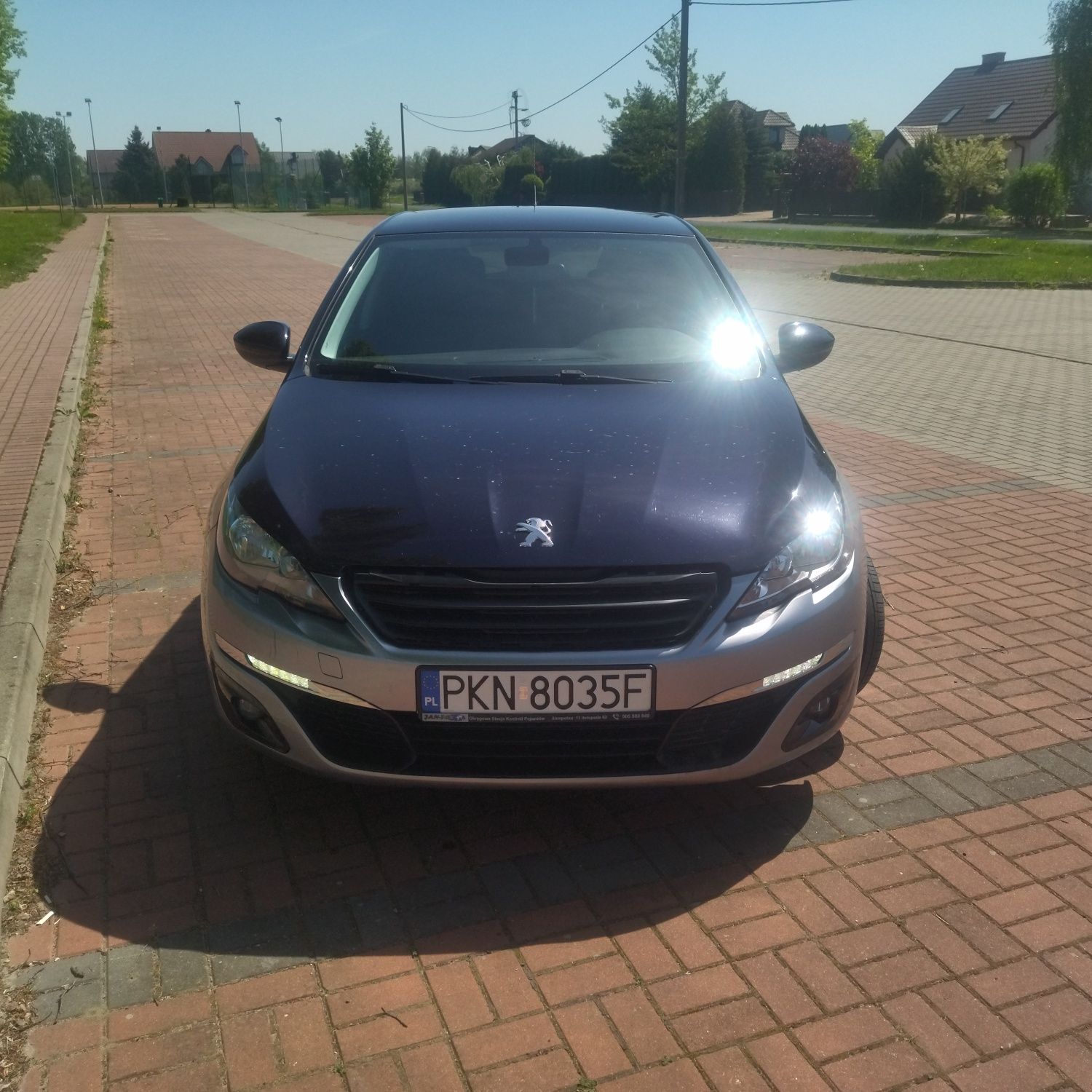 Peugeot 308 t9 2014 rok HDi tablet alu zamiana na bus maxi