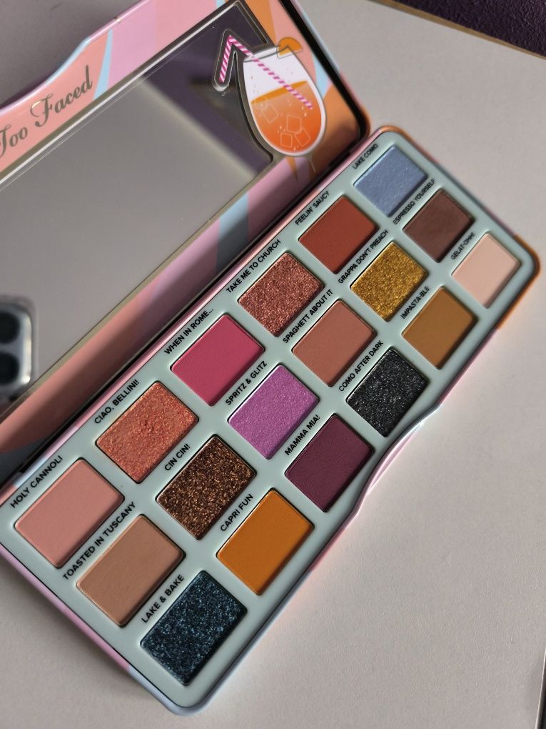 Too Faced Italian Sprits paleta cieni