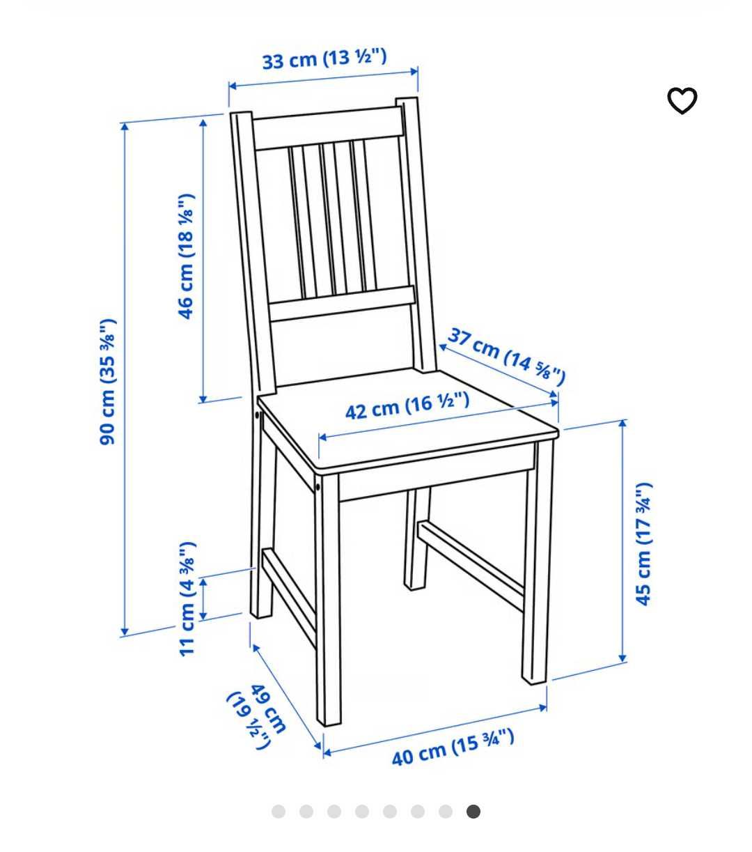Krzesła Ikea Stefan