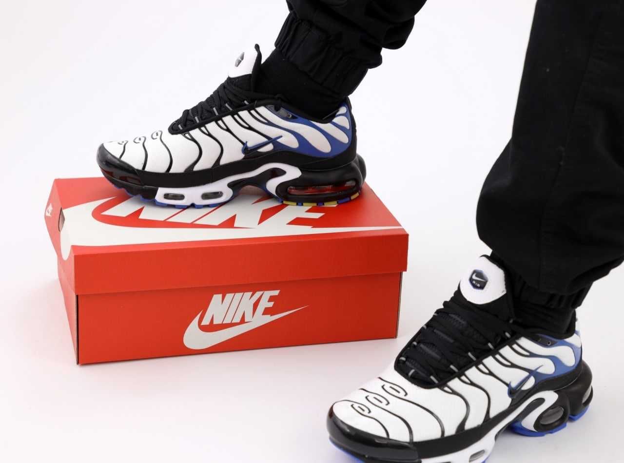 Кроссовки Nike Air Max TN Plus White/Black/Navy