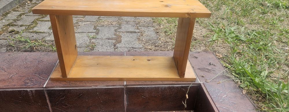 Drewniana półeczka sosna 60x18x30