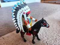 Figura playmobil Indio com cavalo