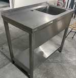 Vendo bancada de inox