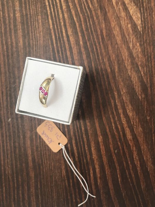 Pierscionek zloty roz 18