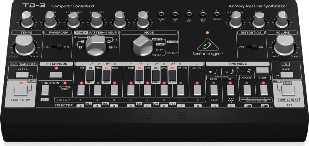 Behringer TD-3-BK – syntezator analogowy