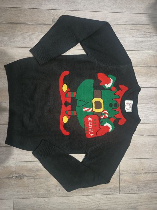 Sweter świąteczny męski