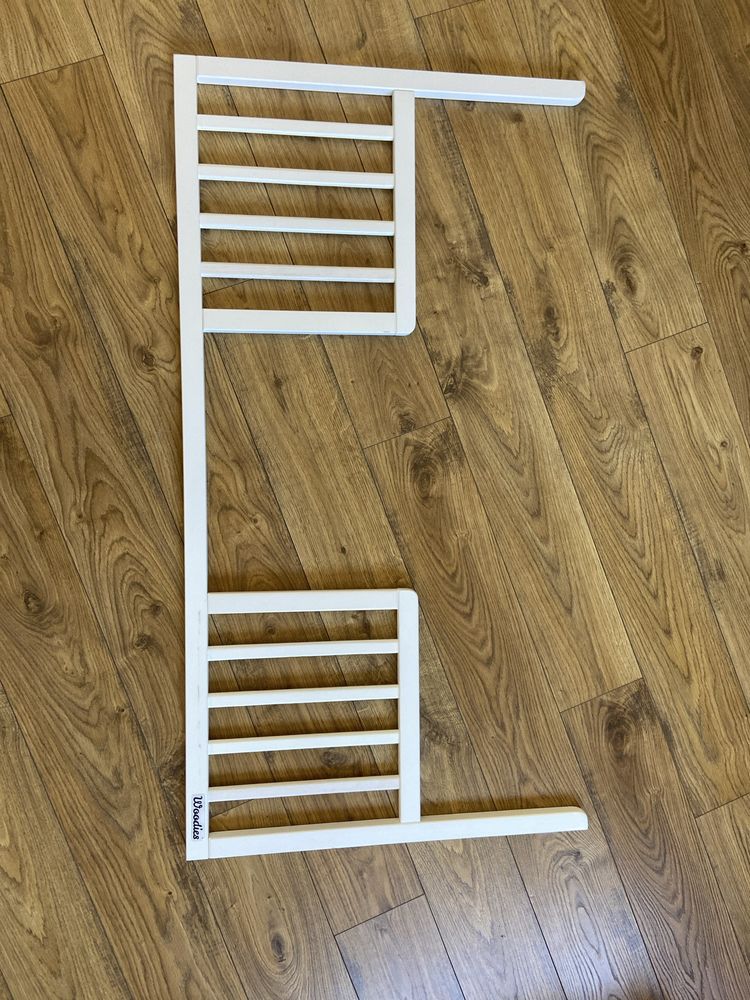 Łożeczko niemowlęce Country Cot 120x60 + bok otwarty DayBed + materac