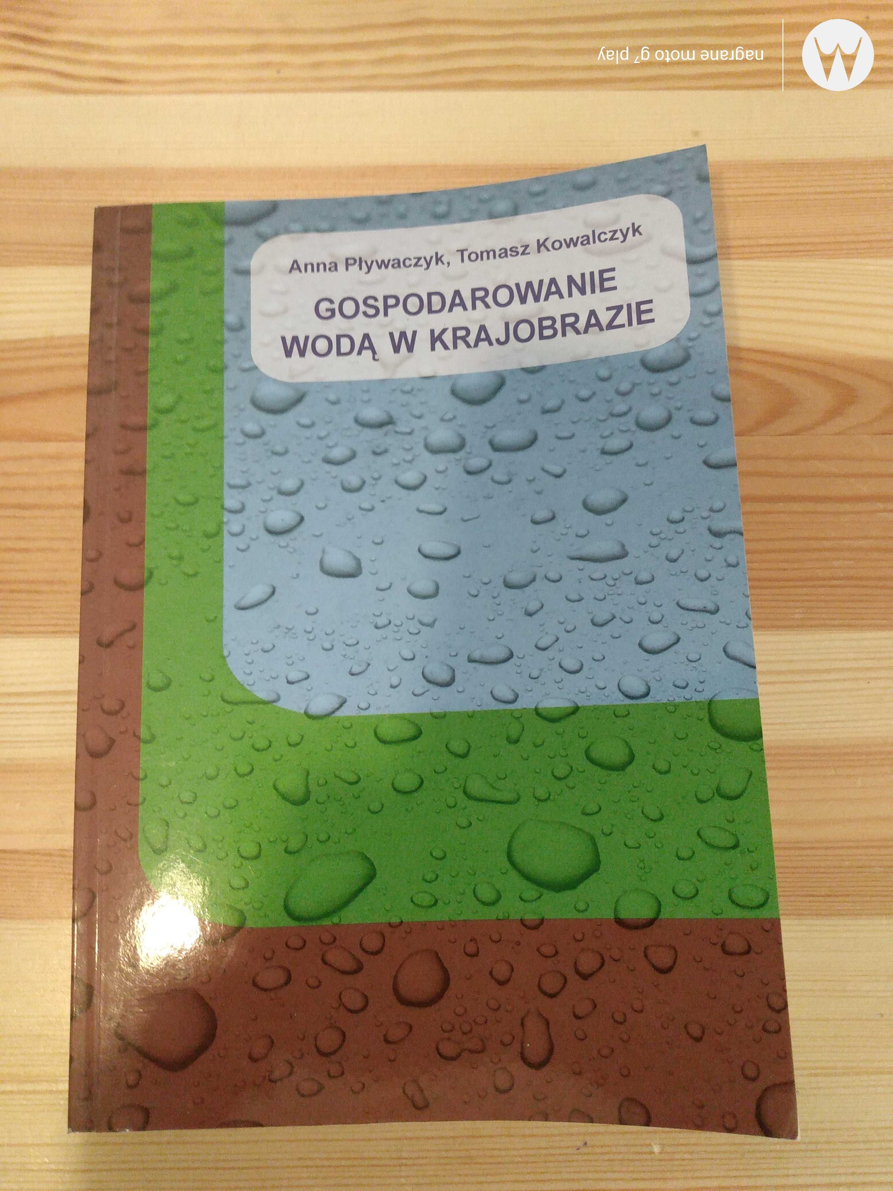 Podręcznik Gospodarowanie wodą w krajobrazie