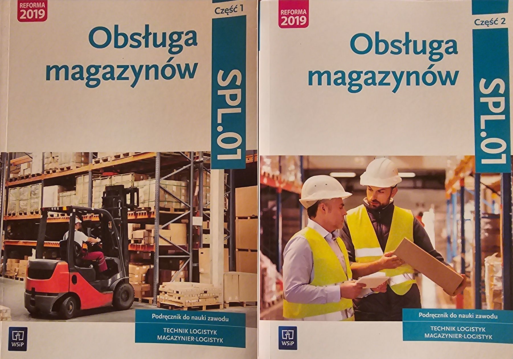 Obsługa magazynów cz.1 i cz.2 zestaw nowych podręczników