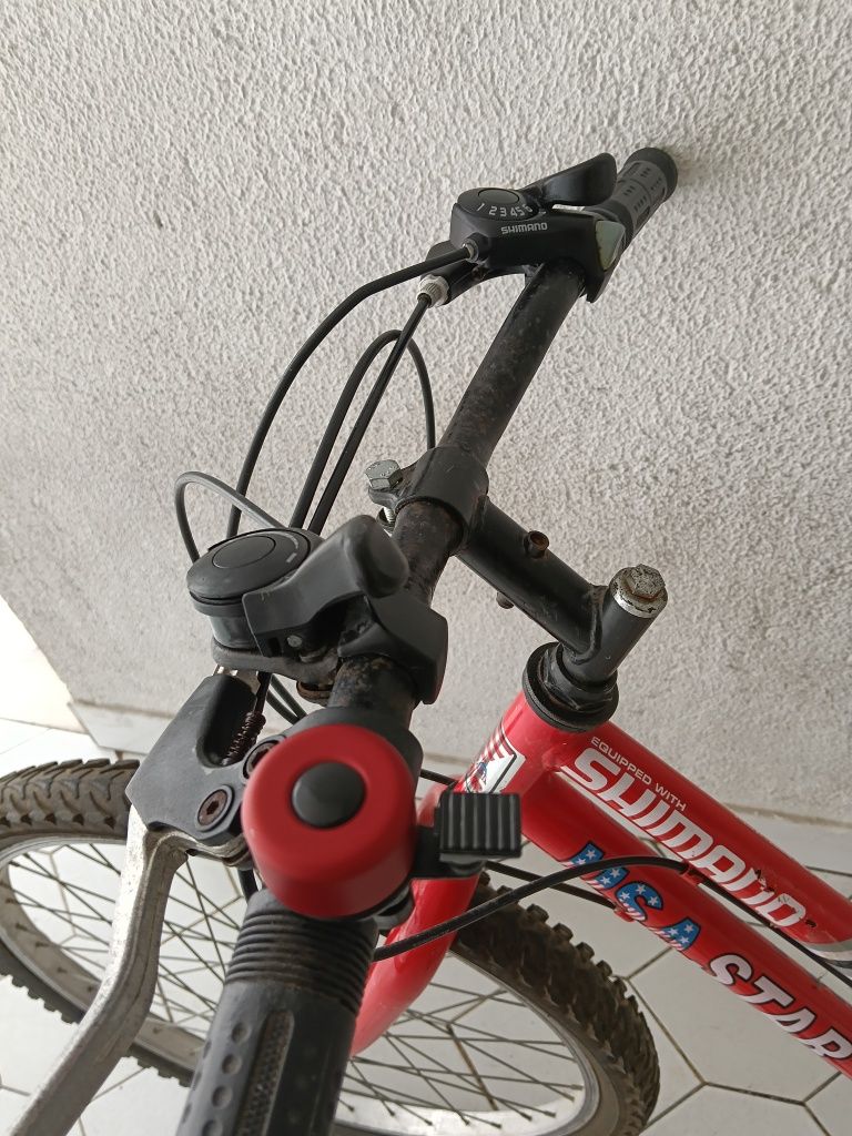 Bicicleta Shimano roda 24