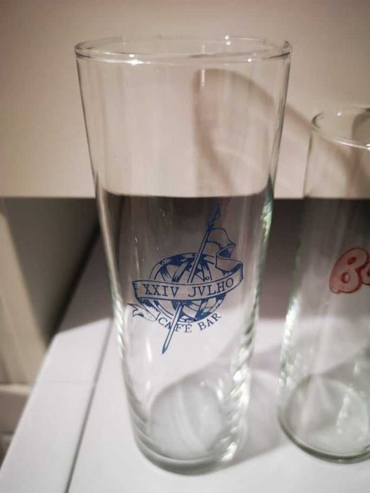 Copos vidro DISCOTECAS