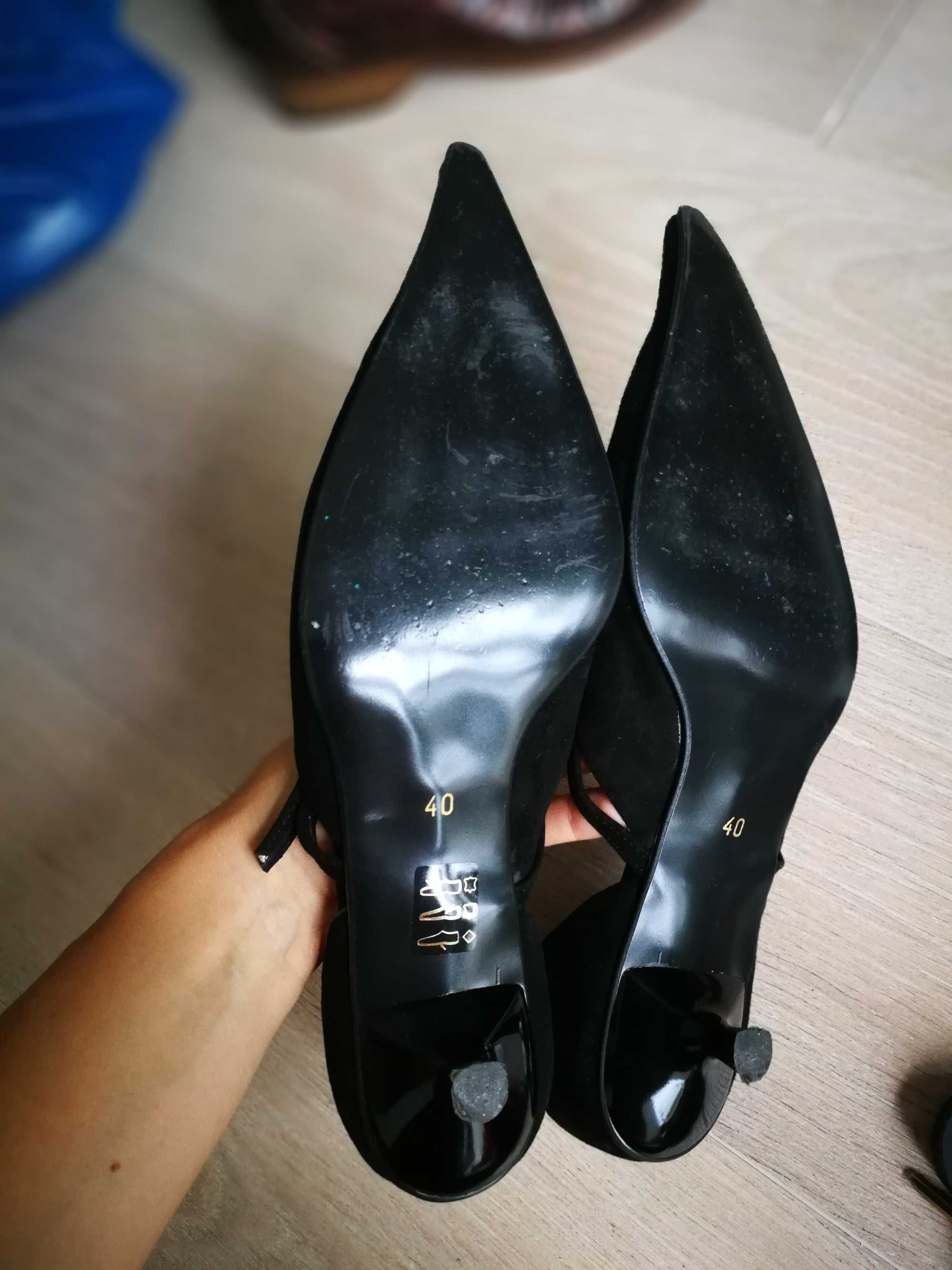 buty z czubem Paolo Parma czarne r. 40