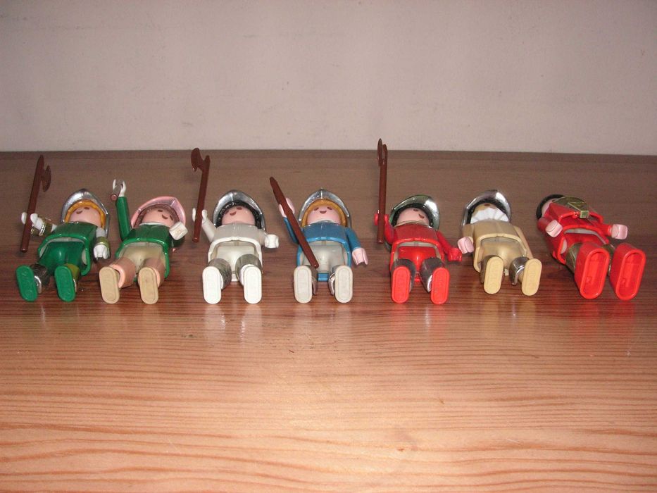 Bonecos / Figuras Playmobil Os Guerreiros e Outro Geobra 1974