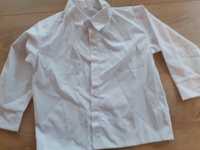 Biała koszula wyjściowa rozmiar 74 cm
