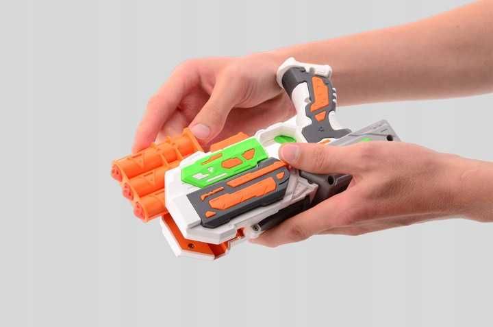Pistolet na strzałki piankowe Wyrzutnia BROŃ zabawka dla dzieci 31014