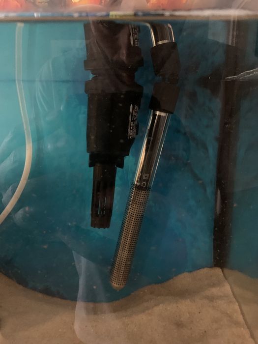 Aquário completo (Bomba, Aquecedor…