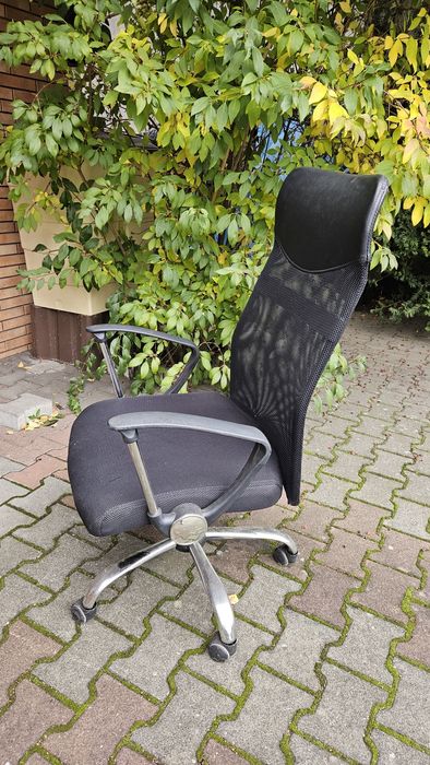 fotel obrotowy, używany