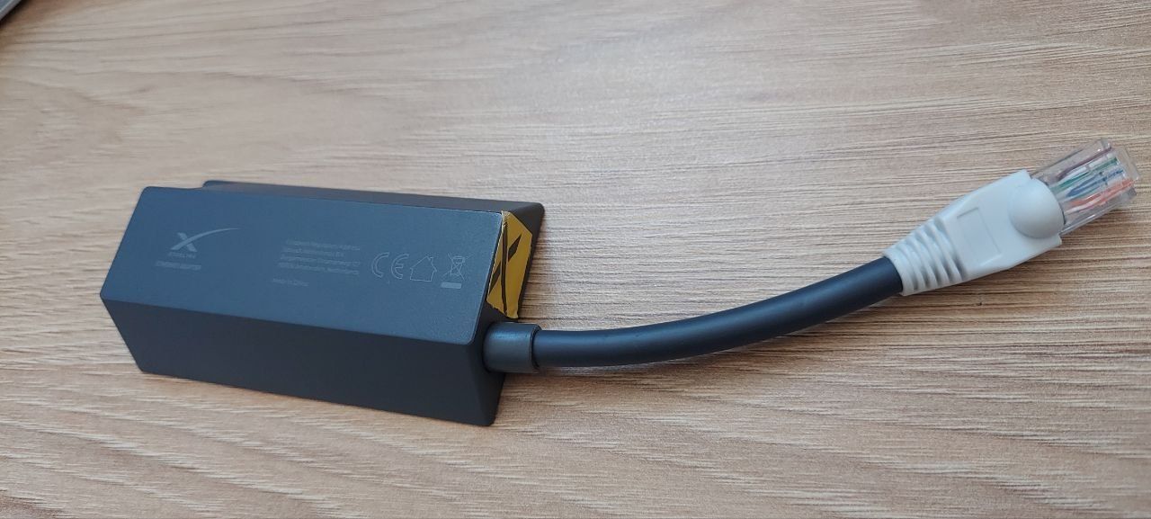 Starlink v.2 адаптер для живлення від  24v PoE injector