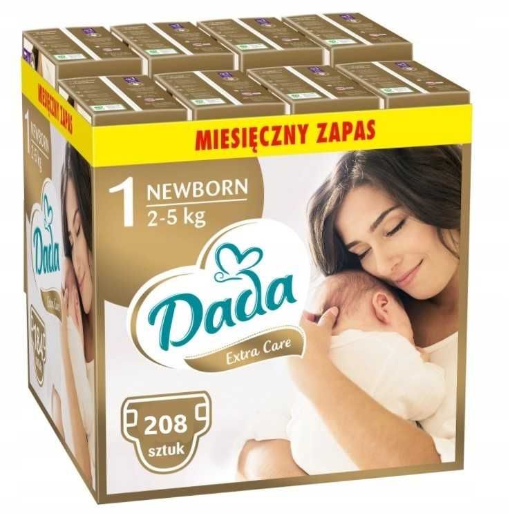 Pieluszki Dada 1 Extra Care 2-5 kg 208 szt.