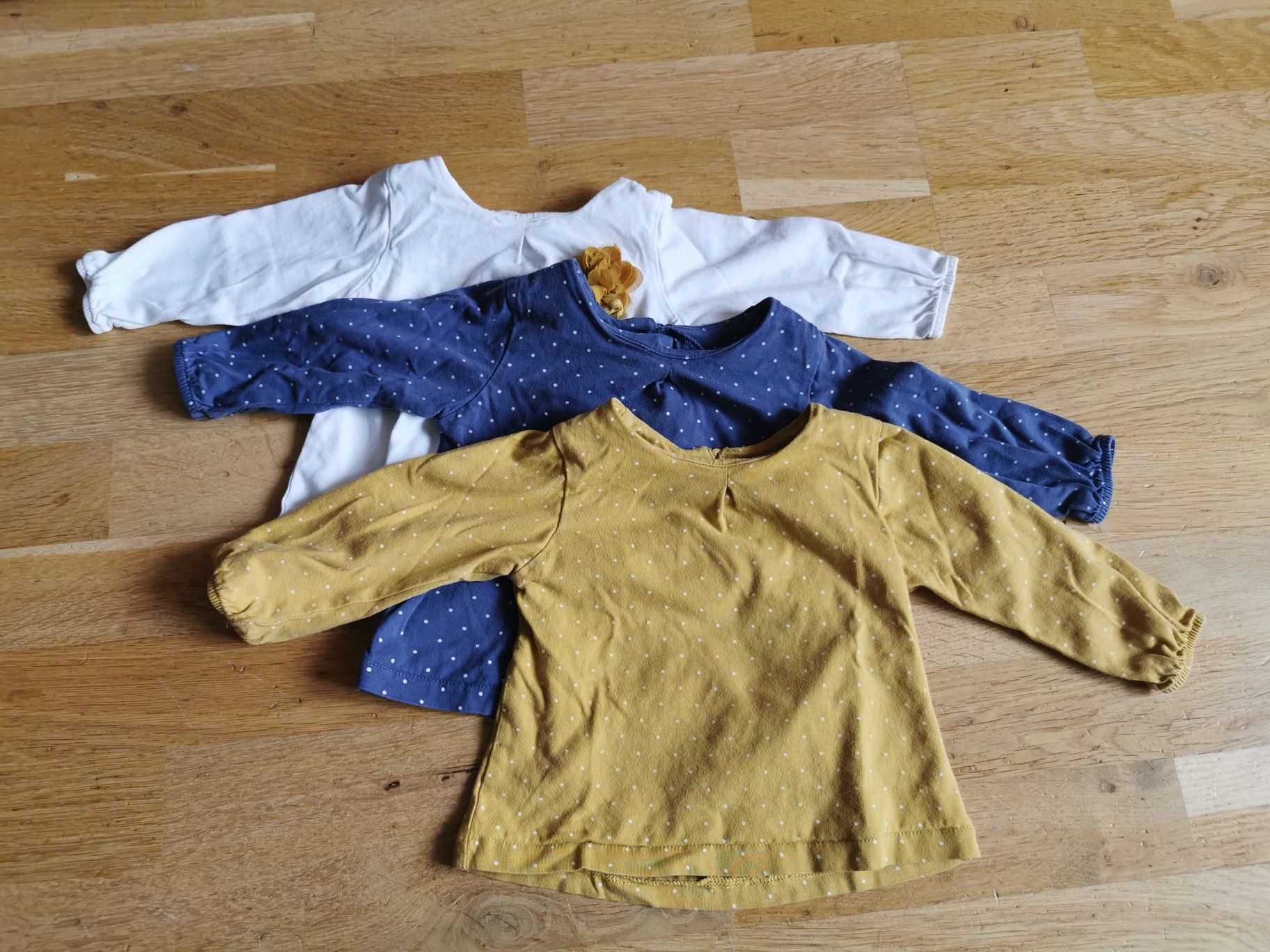 Koszulki niemowlęce z długim rękawem
