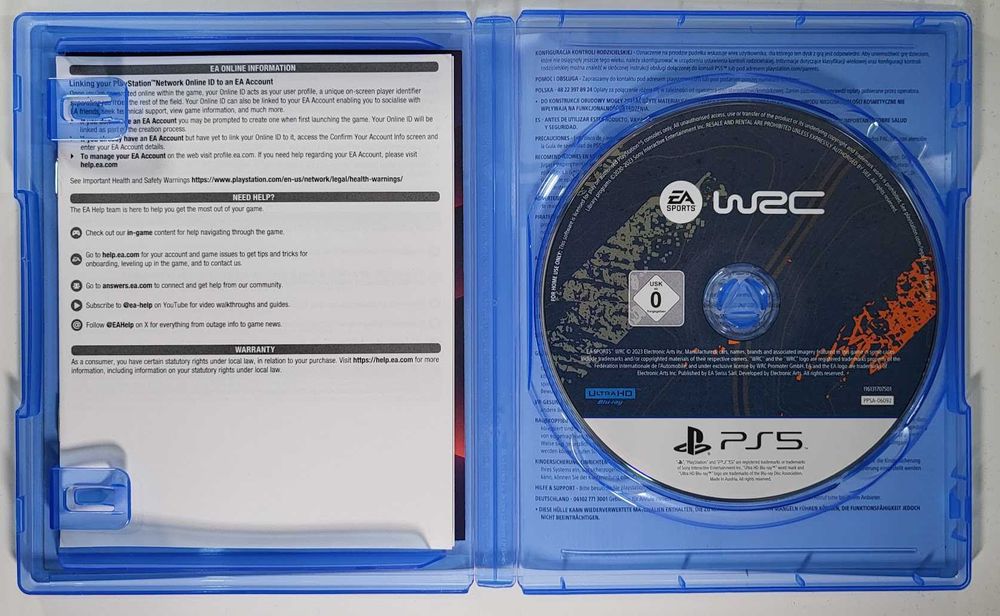 WRC / Gra PS5 / Sklep Perfect Blue / Skup gier używanych / Warszawa