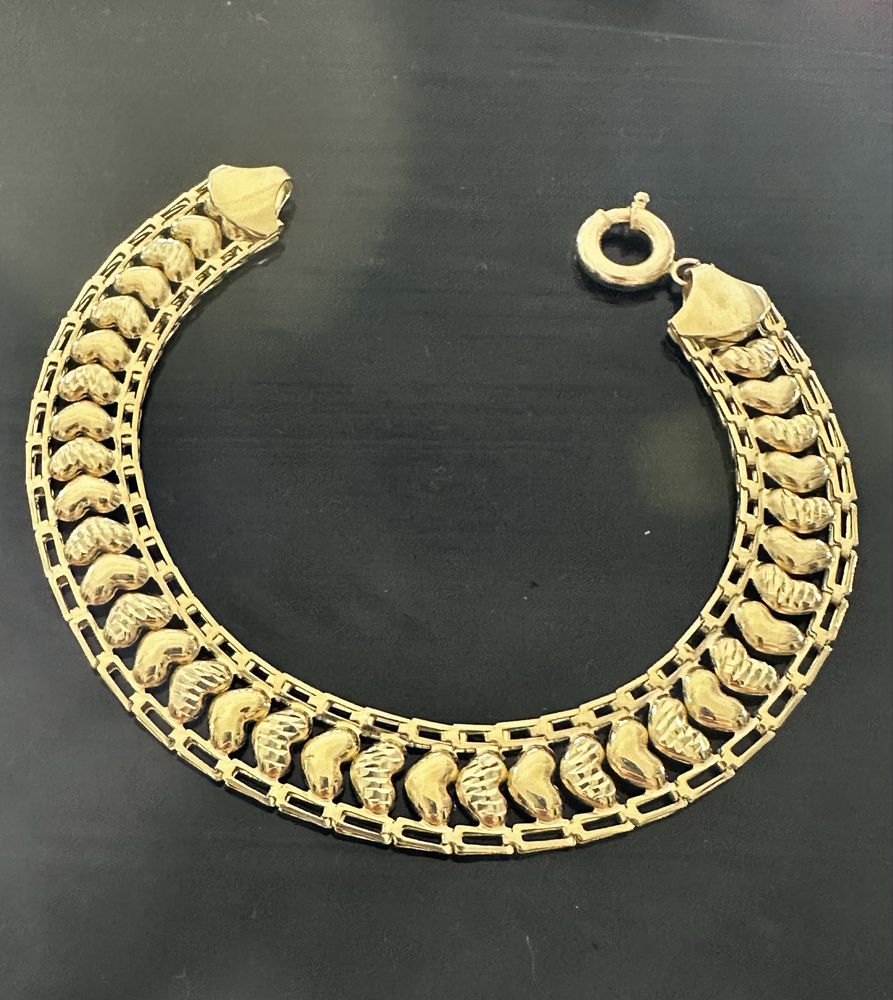 Złota bransoletka 14k