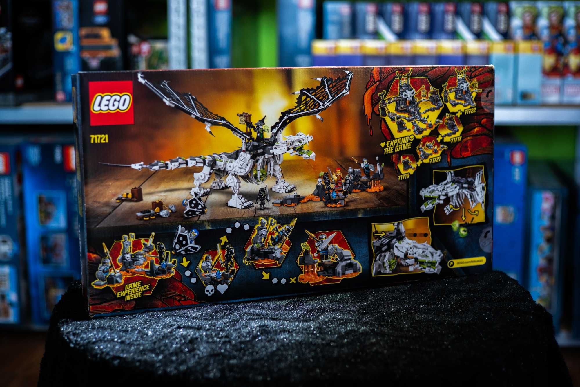 LEGO 71721 Ninjago - Smok Szkieletowego Czarownika (NOWY)