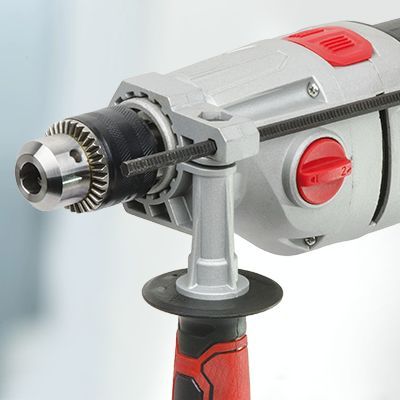 Дриль ударний 1200Вт, 2 швидкості:1200/2800об/хв, 1.5-13мм, метал