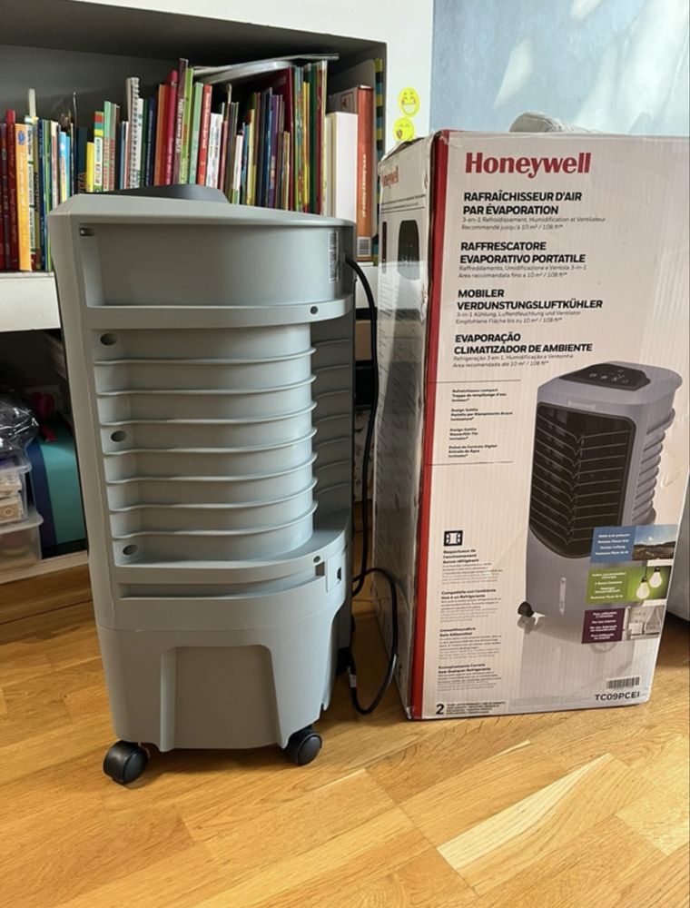 Przenośny klimator Honeywell 3w1 chłodzenie wentylator nawilżacz