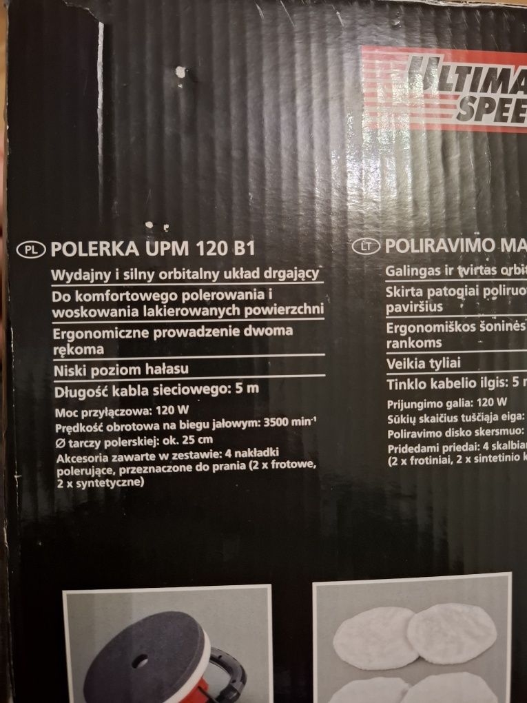 Maszyna Polerska Ultimate Speed UPM120B1