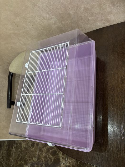 Клетка для хомяка Masterzoo, поилка, наполниьель корм