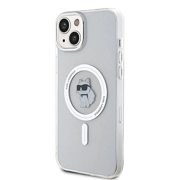 Etui Karl Lagerfeld Iml Choupette MagSafe na iPhone 15 Plus - przezroc