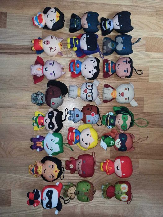 М'які іграшки брелки з мультику Супер улюбленці. Ліцензійні DC Comics