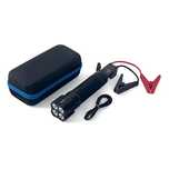 Choetech jump starter z powerbankiem 8000mAh - latarka Led czarny (tc0