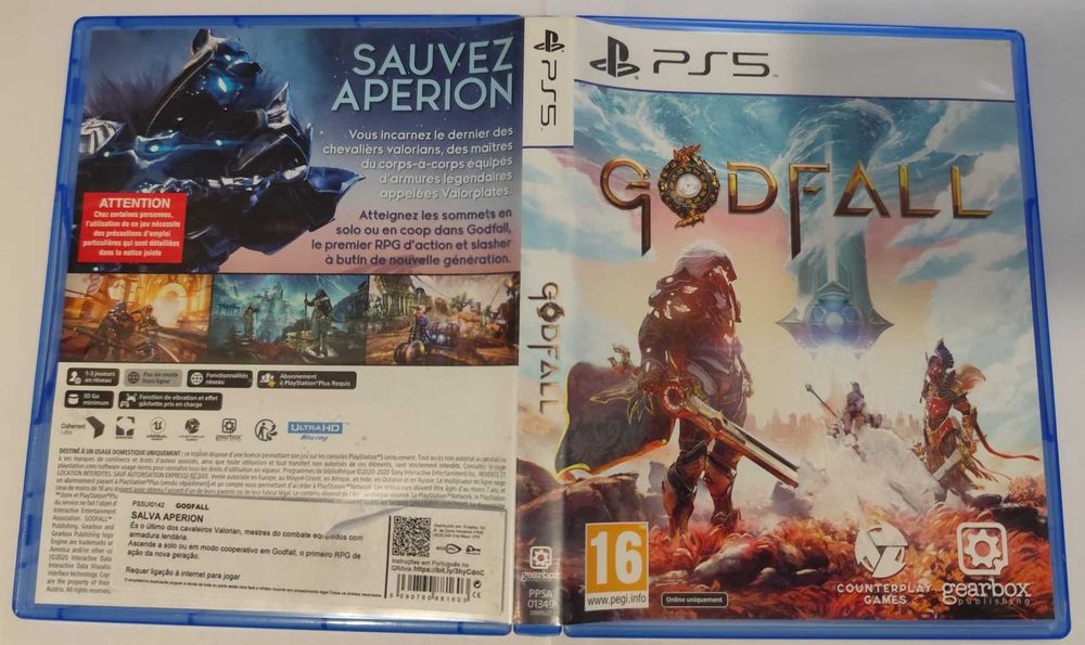 Jogo Ps5 : GodFall