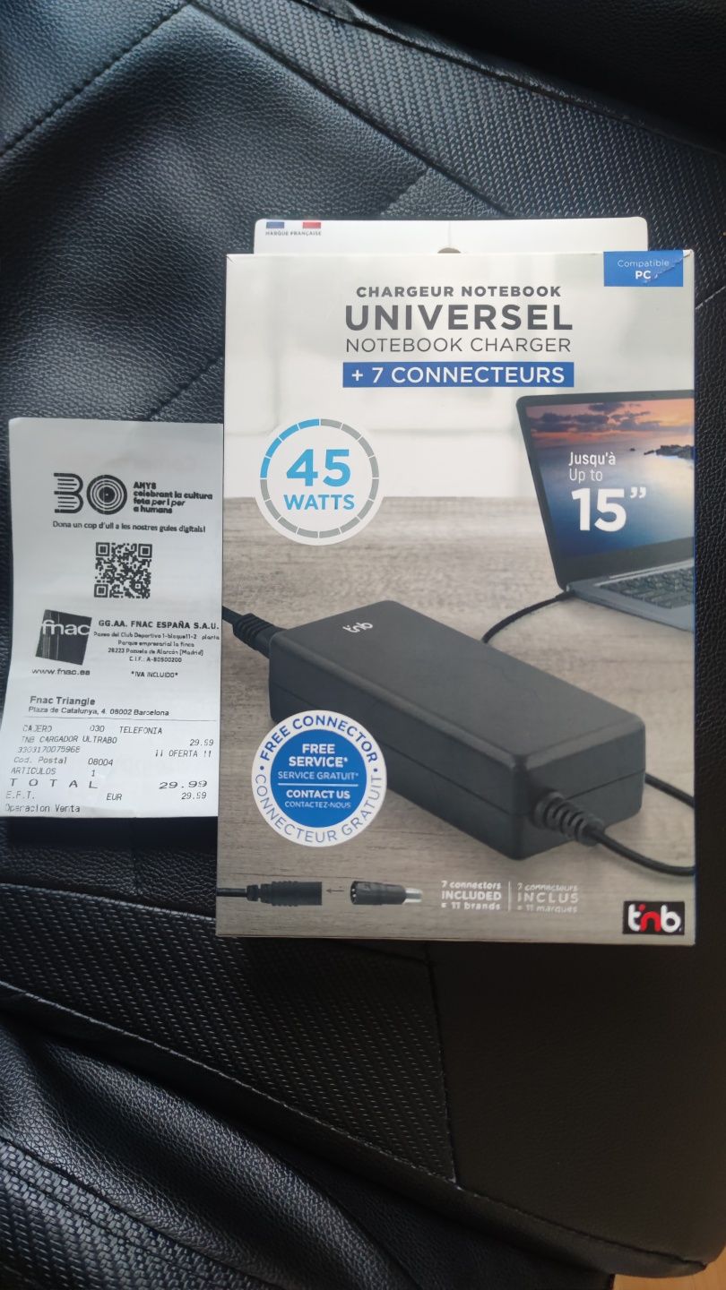 Carregador universal 45w
