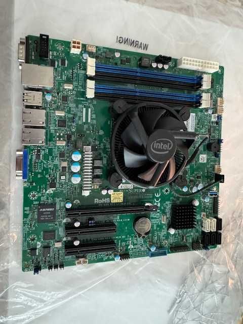 Supermicro X10SLL z procesorem XEON e3-1220V3 TrueNas Unraid XpEnelogy