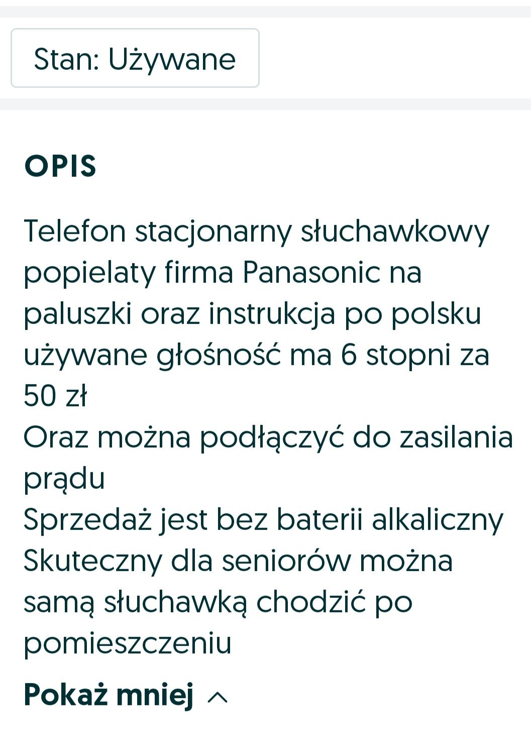 Telefon stacjonarny