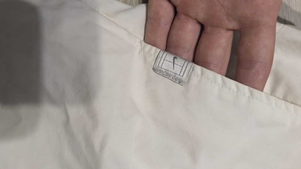 Шорти nike в білому кольорі