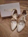 Buty ślubne skórzane