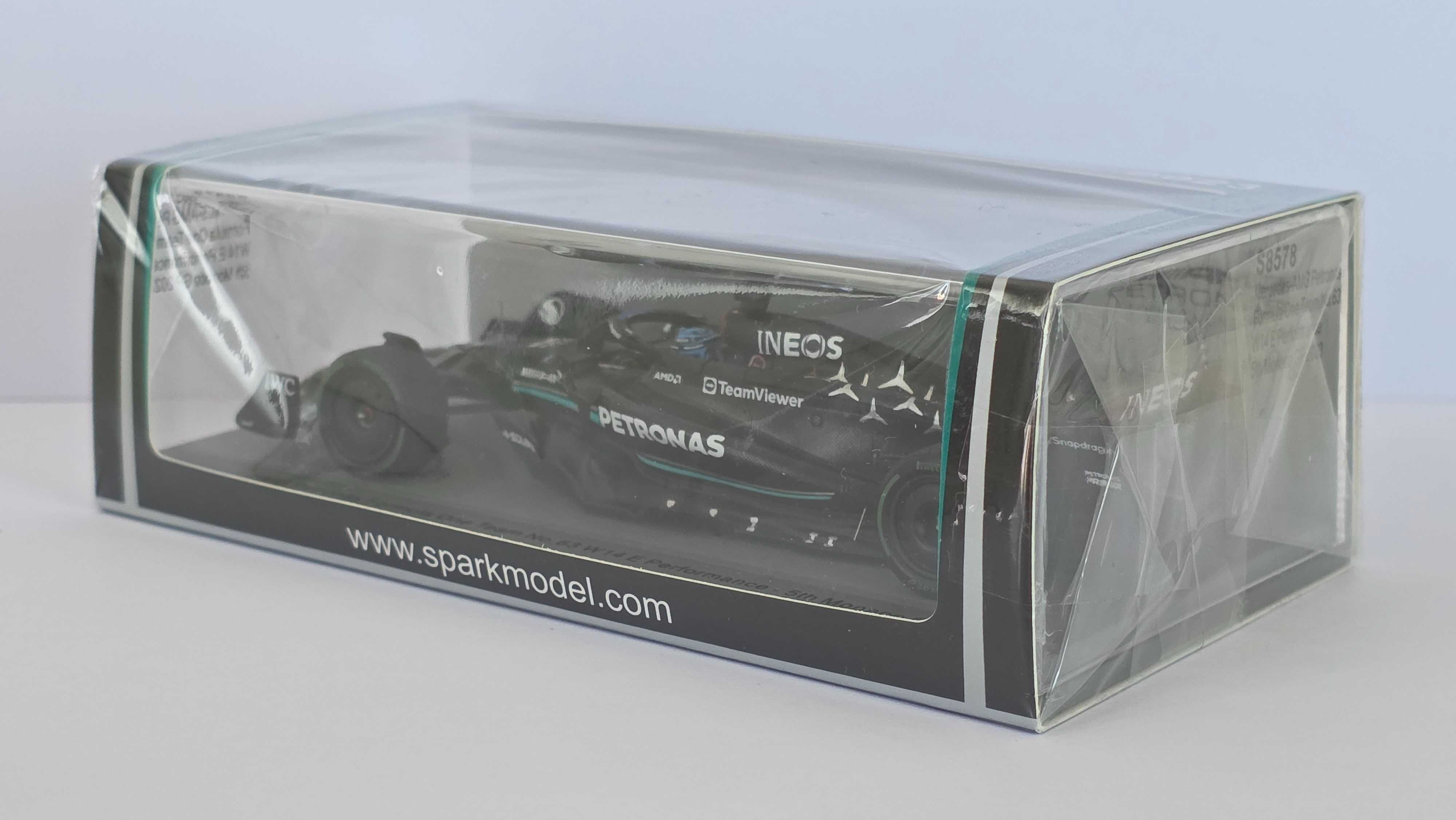 Spark F1 Mercedes-AMG Petronas W14 E Perfomance Russell Monaco GP 2023